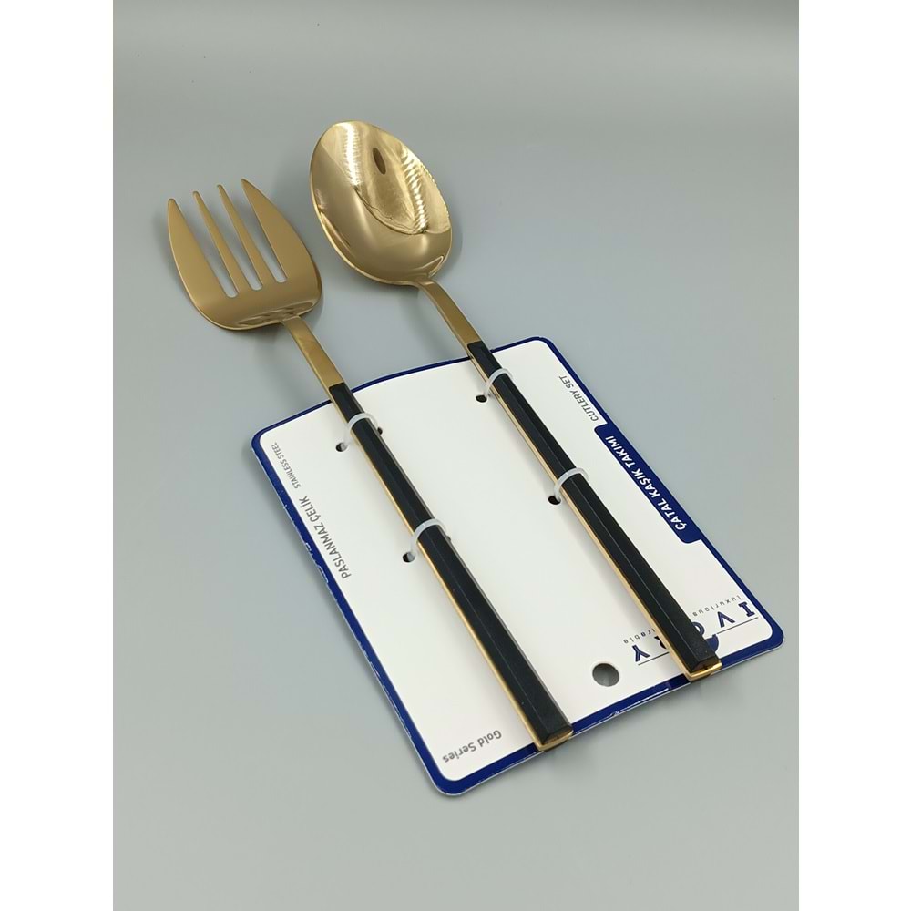 GOLD KSK 114 KAŞIK ÇATAL 2 Lİ SET