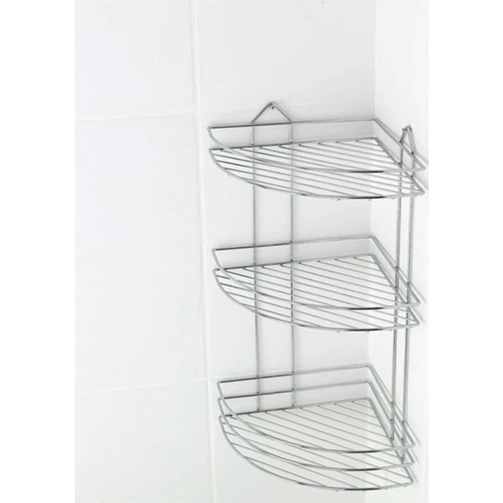 KÖŞELİK 3 KATLI KROM