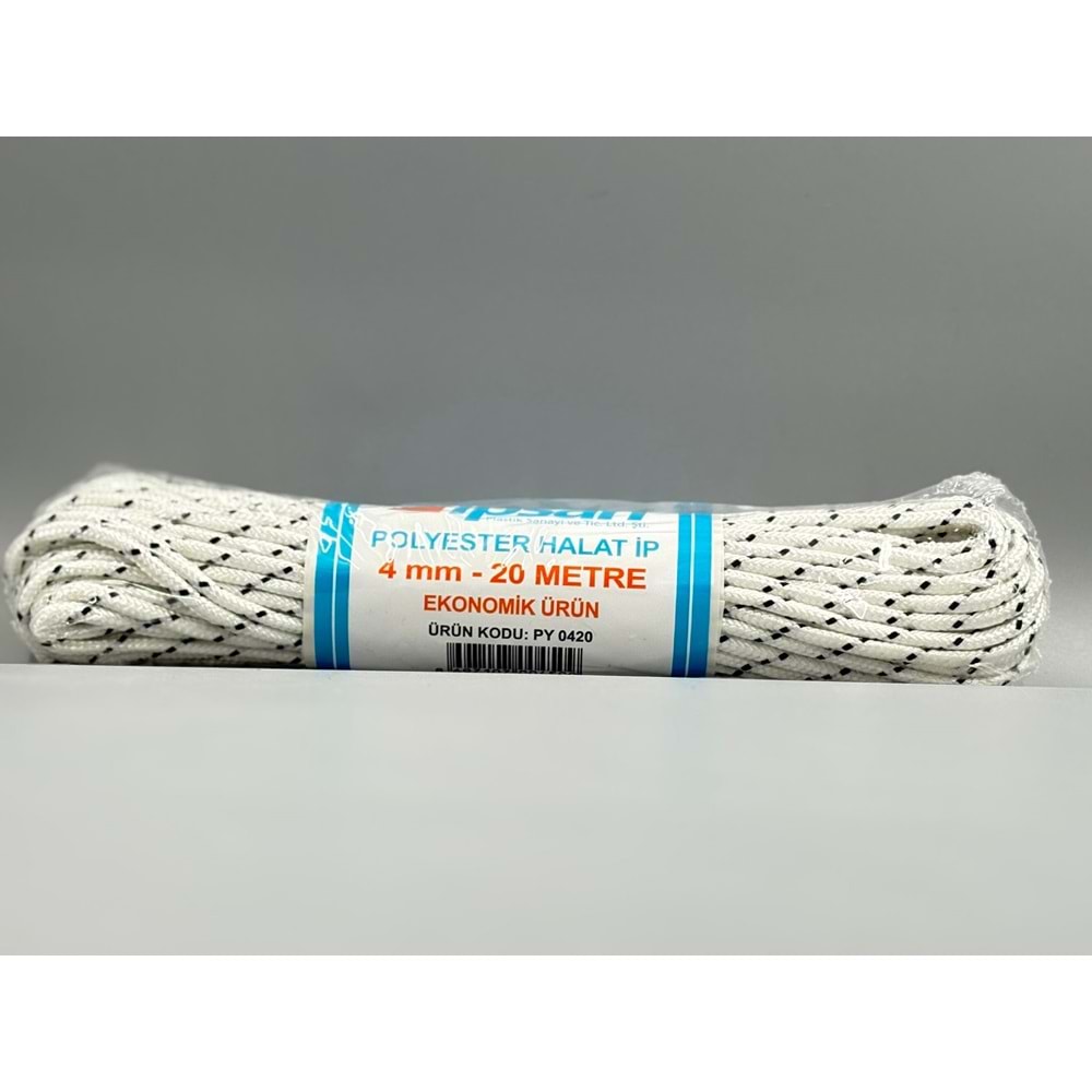 PY HALAT İPİ 4 MM 20 METRE İPSAN
