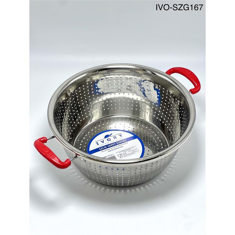 SÜZGEÇ 167 ÇİF KUPLU 28 CM BYK