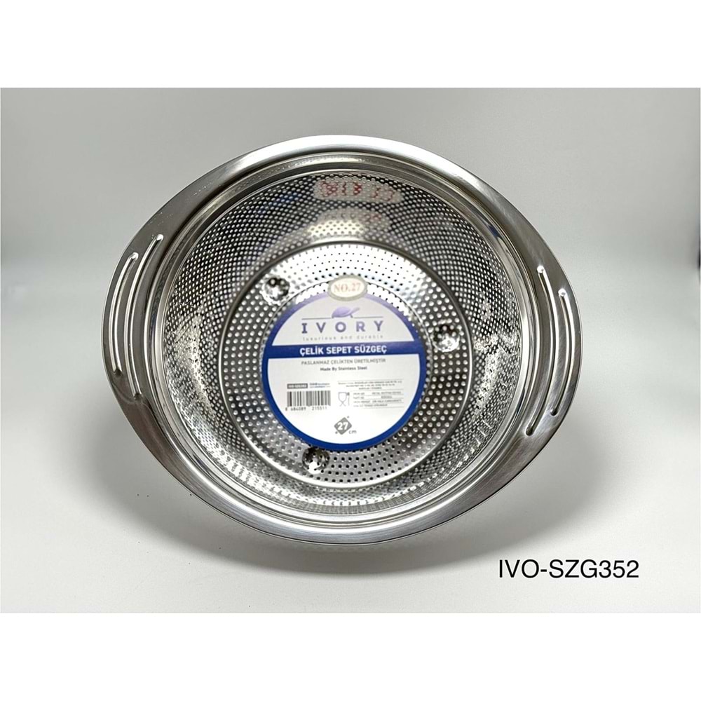 SÜZGEÇ 352 DERİN OVAL 27 CM ORT