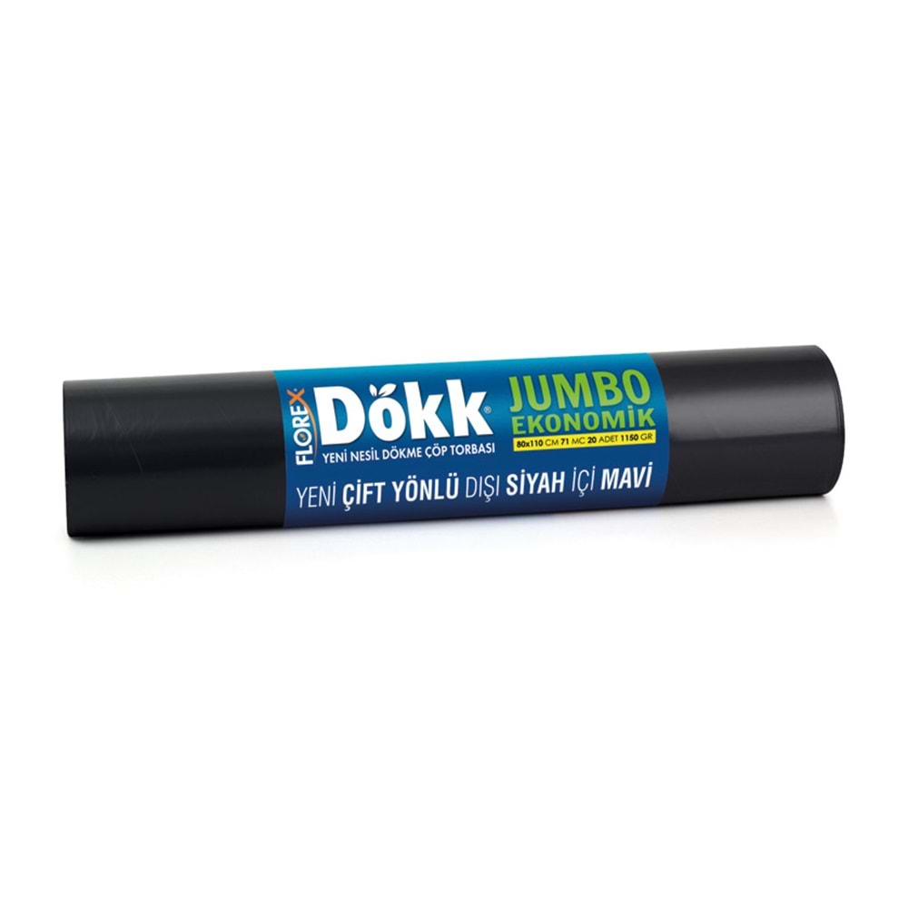 ÇÖP 619 POŞETİ JUMBO 80 X 110 ( 9 R ) DÖKK