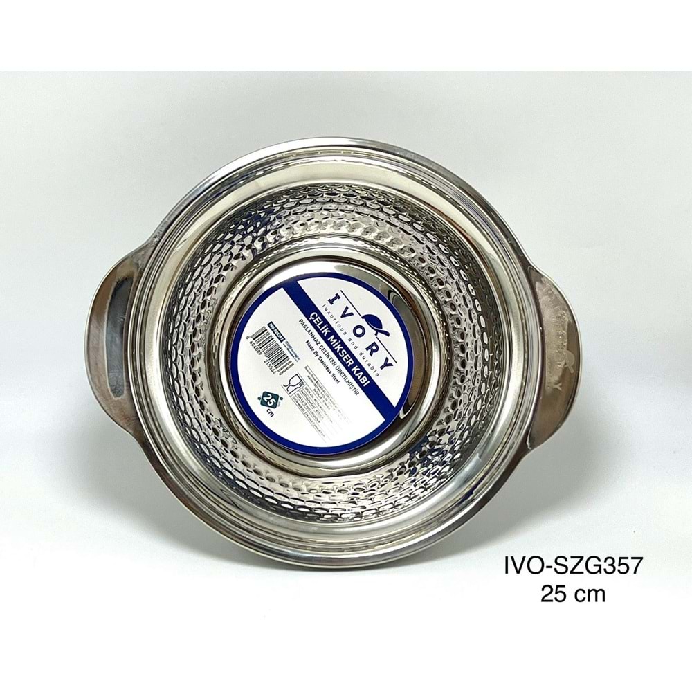 MİKSER 357 DERİN 25 CM TAS KÇK