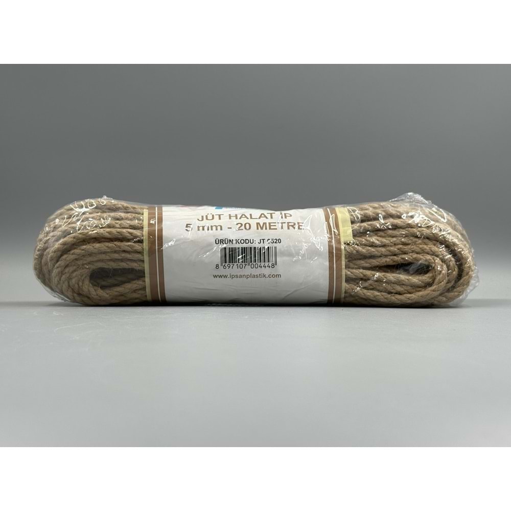 JÜT HALAT İPİ 5 MM 20 METRE İPSAN
