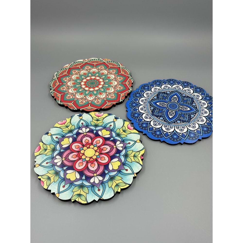 NİHALE 085 RENKLİ MANDALA