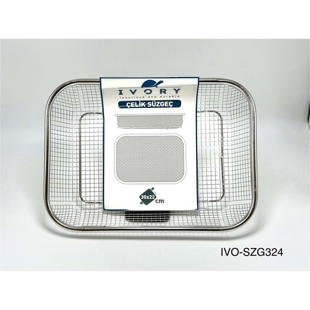 SÜZGEÇ 324 METAL 30 X 22 KARE KÇK