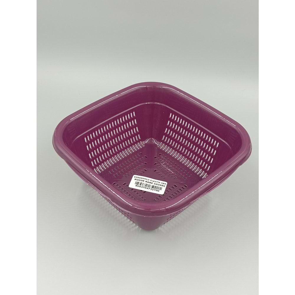 HOBY KARE KÜÇÜK SÜZGEÇ