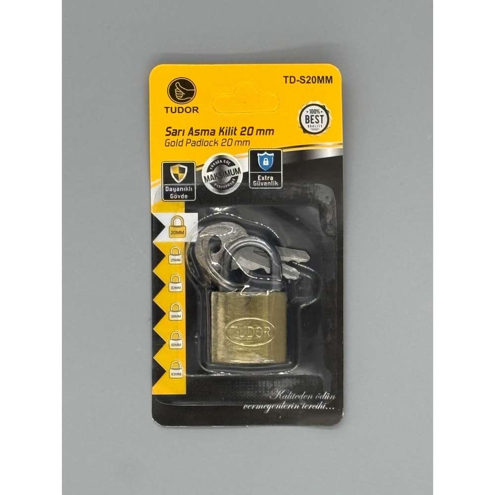 ASMA SARI 20 NO KISA KİLİT VKML