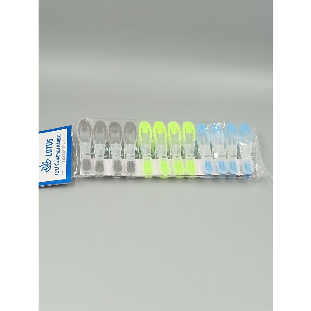 MANDAL D19 SİLİKON 12 Lİ