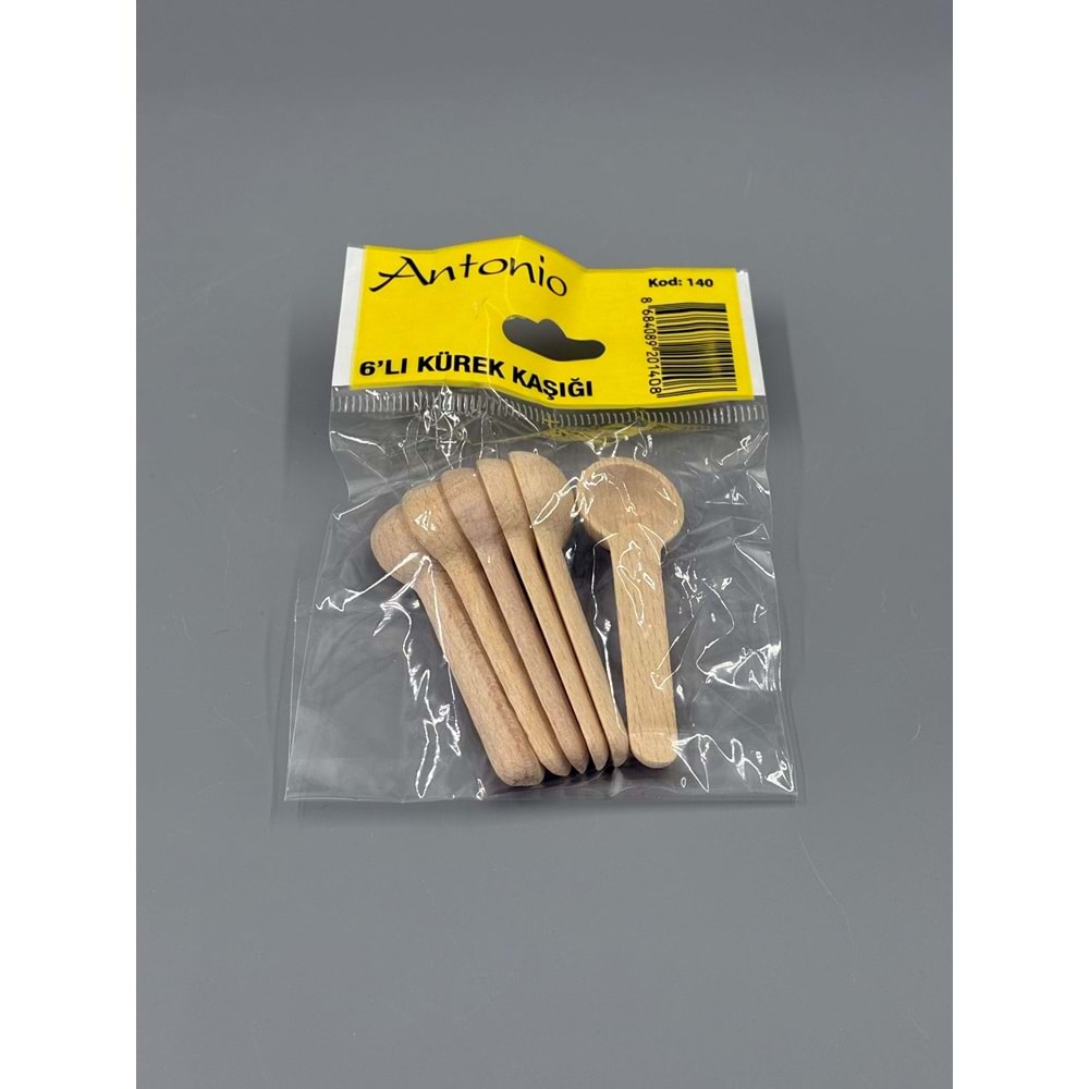 ÖLÇEK KÜREK 6 LI AĞAÇ