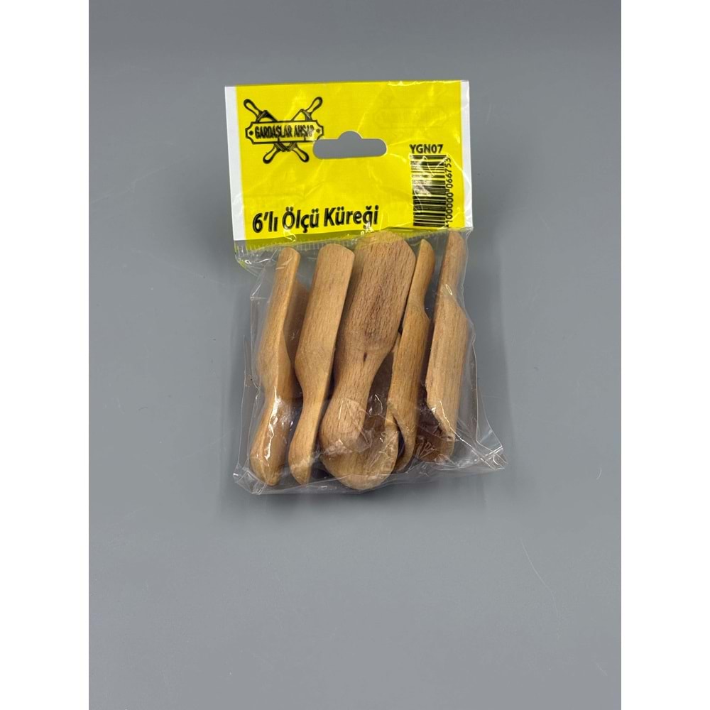 ÖLÇEK KÜREK 6 LI AĞAÇ