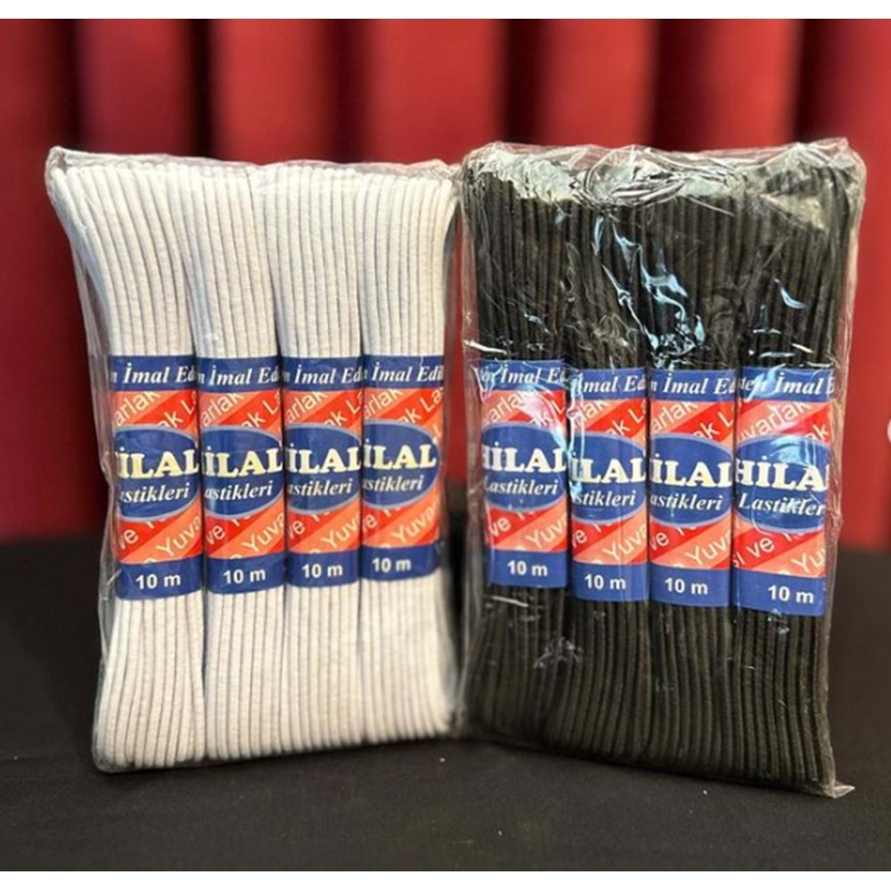 LASTİK HİLAL 10 MT YASSI