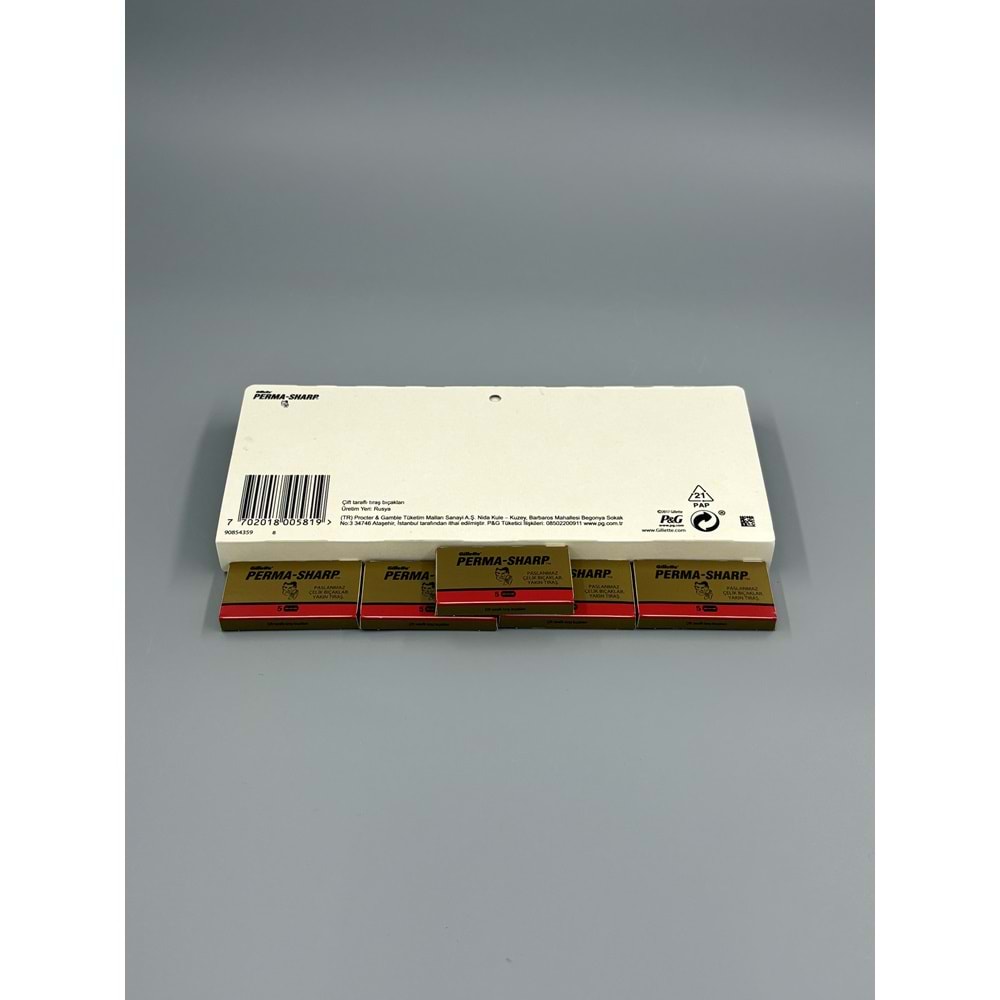 JİLET 5819 PERMA SHARP GİLLETTE