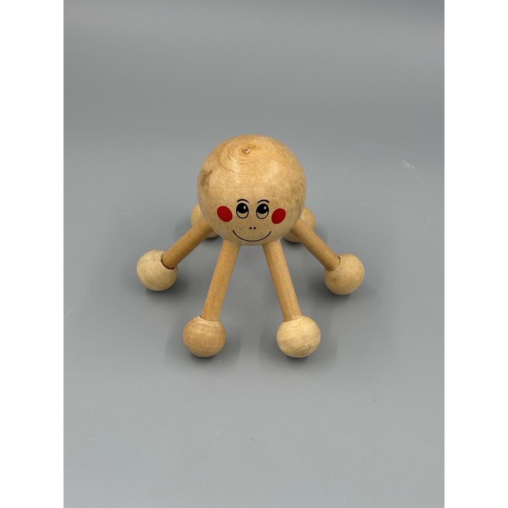 MASAJ 610 ALET AĞAÇ TOPUZ 6 Lİ