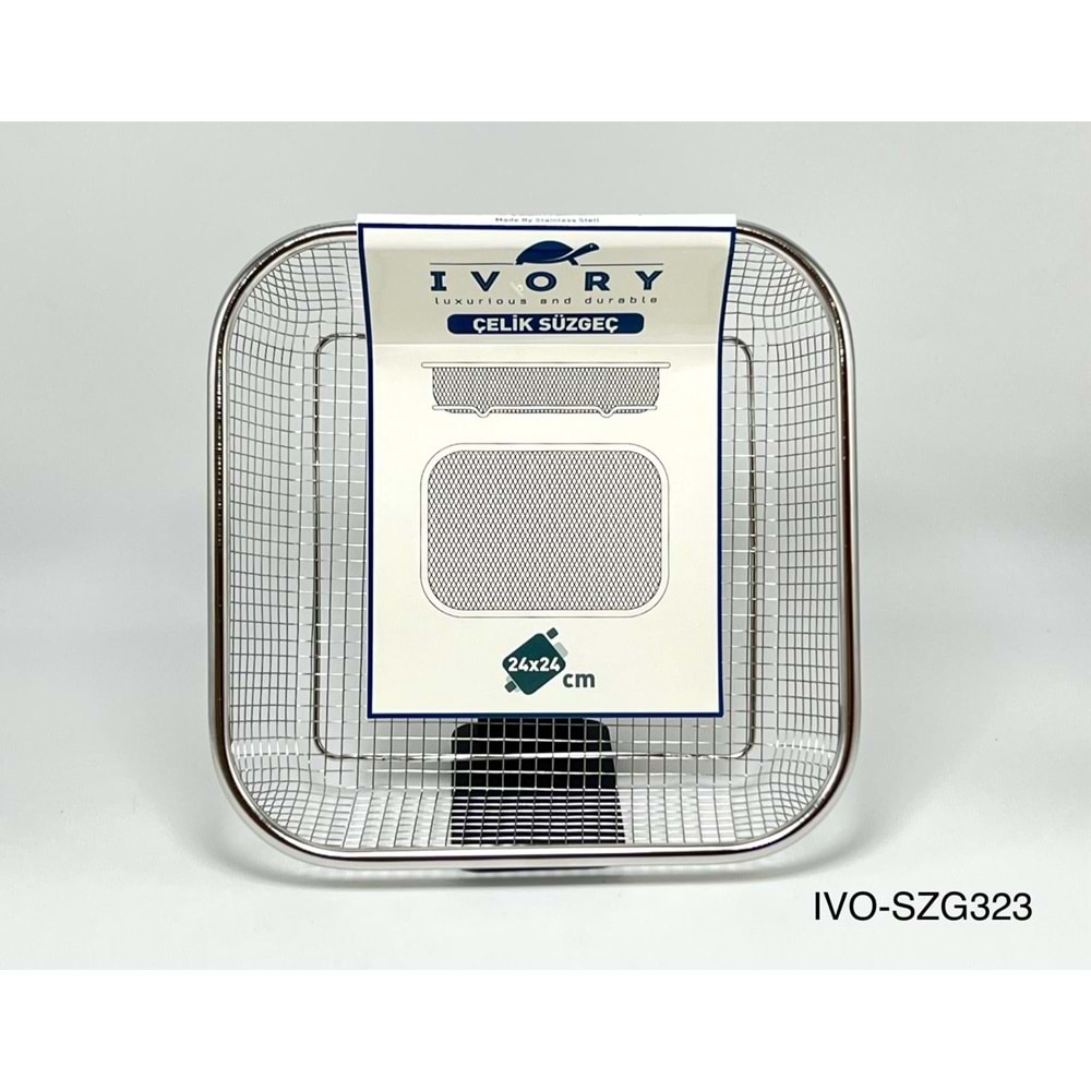 SÜZGEÇ 323 METAL 24 X 24 KARE