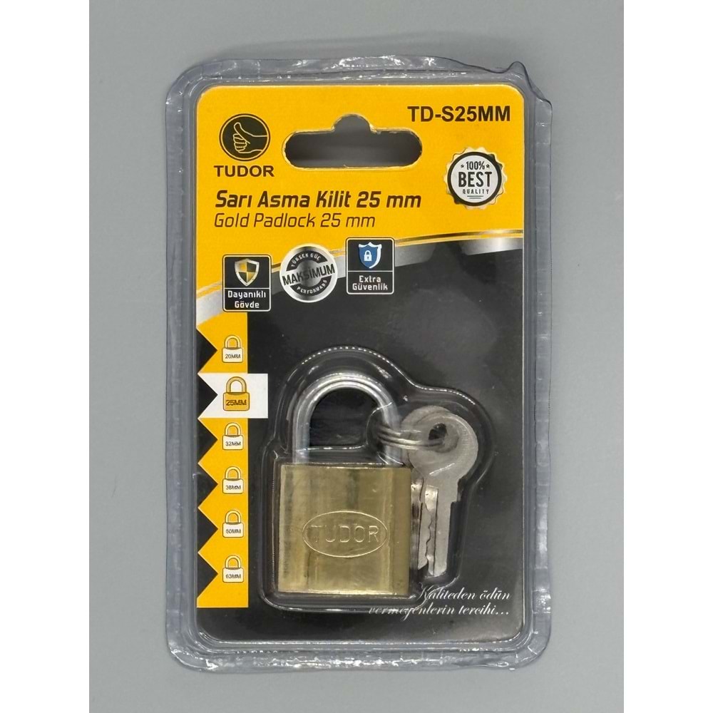 ASMA SARI 25 NO KISA KİLİT VKML