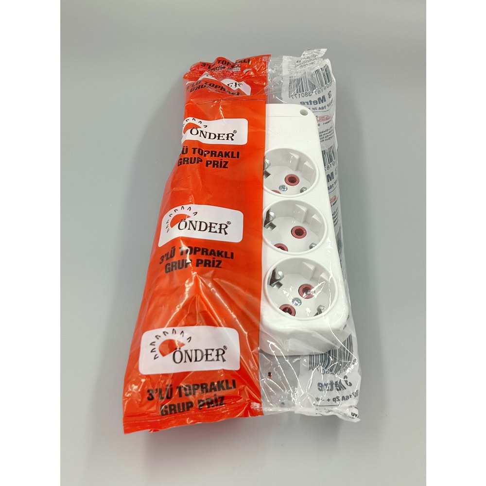 ÖNDER 3 MT UZATMA PRİZ