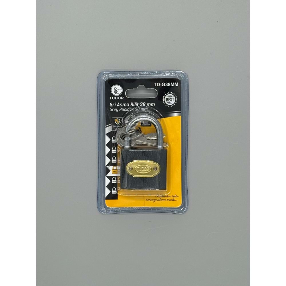 ASMA GRİ 38 NO KISA KİLİT VKML