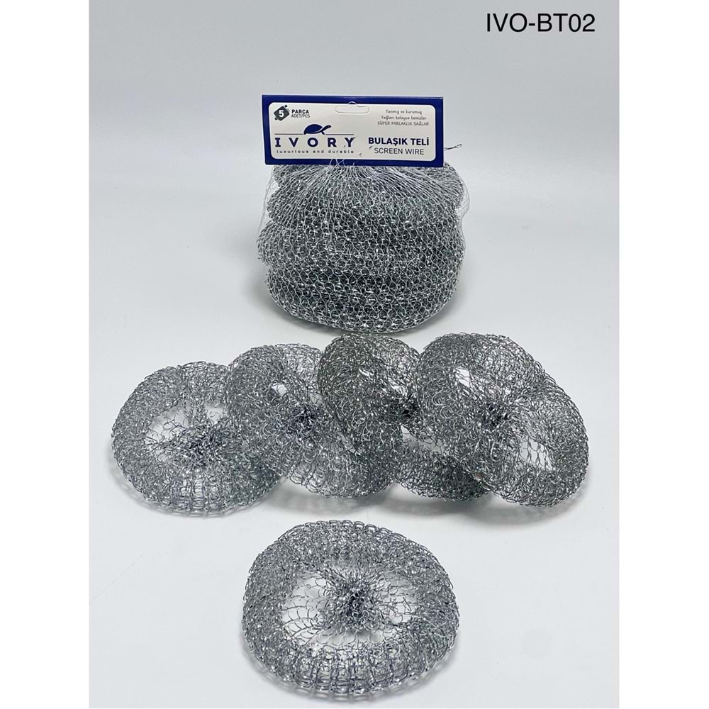 BULAŞIK BT02 TELİ 5 Lİ KÇK