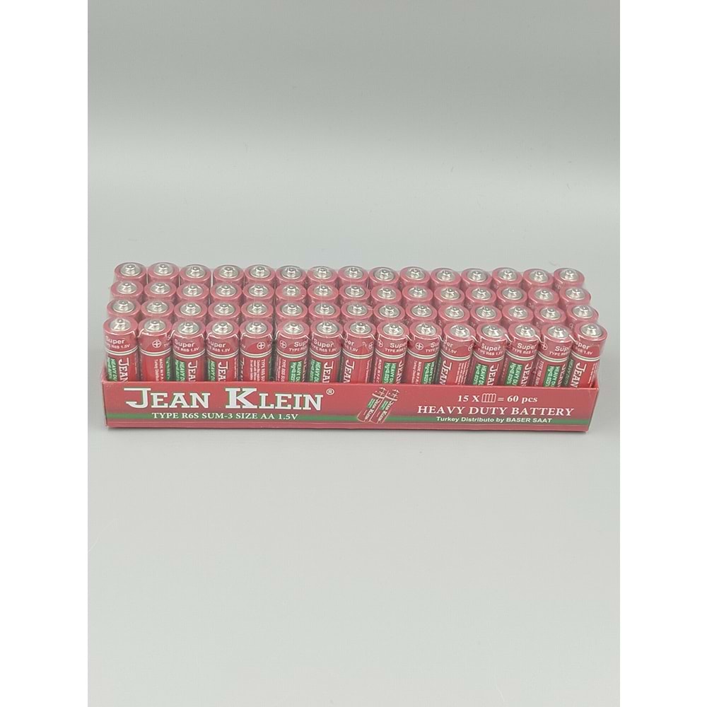 JEAN KIRMIZI KALEM PİL