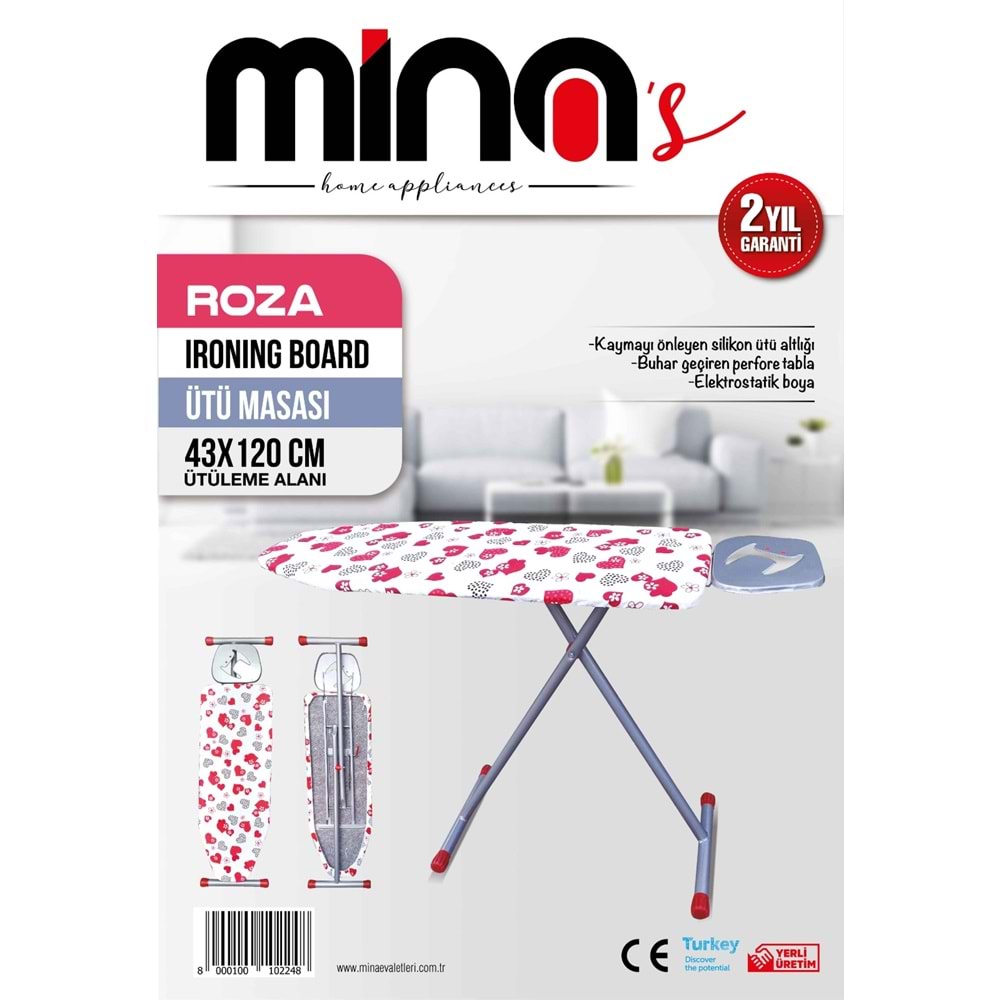 ROZA ÜTÜ MASA MİNA