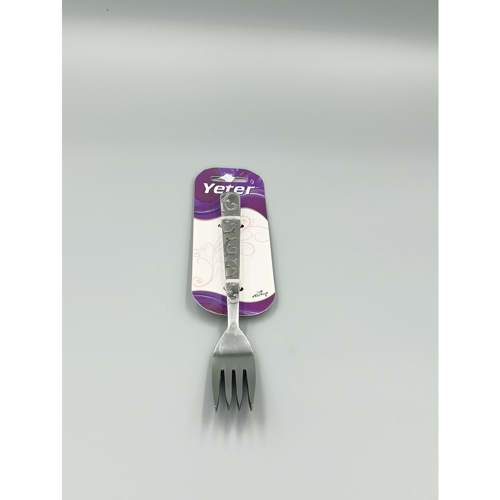 ÇİÇEKLİ YEMEK ÇATAL 6 LI PK.