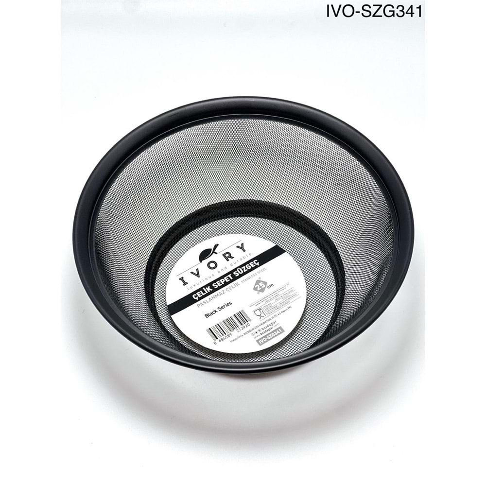 SÜZGEÇ SZG 341 YUV. SİYAH ORT