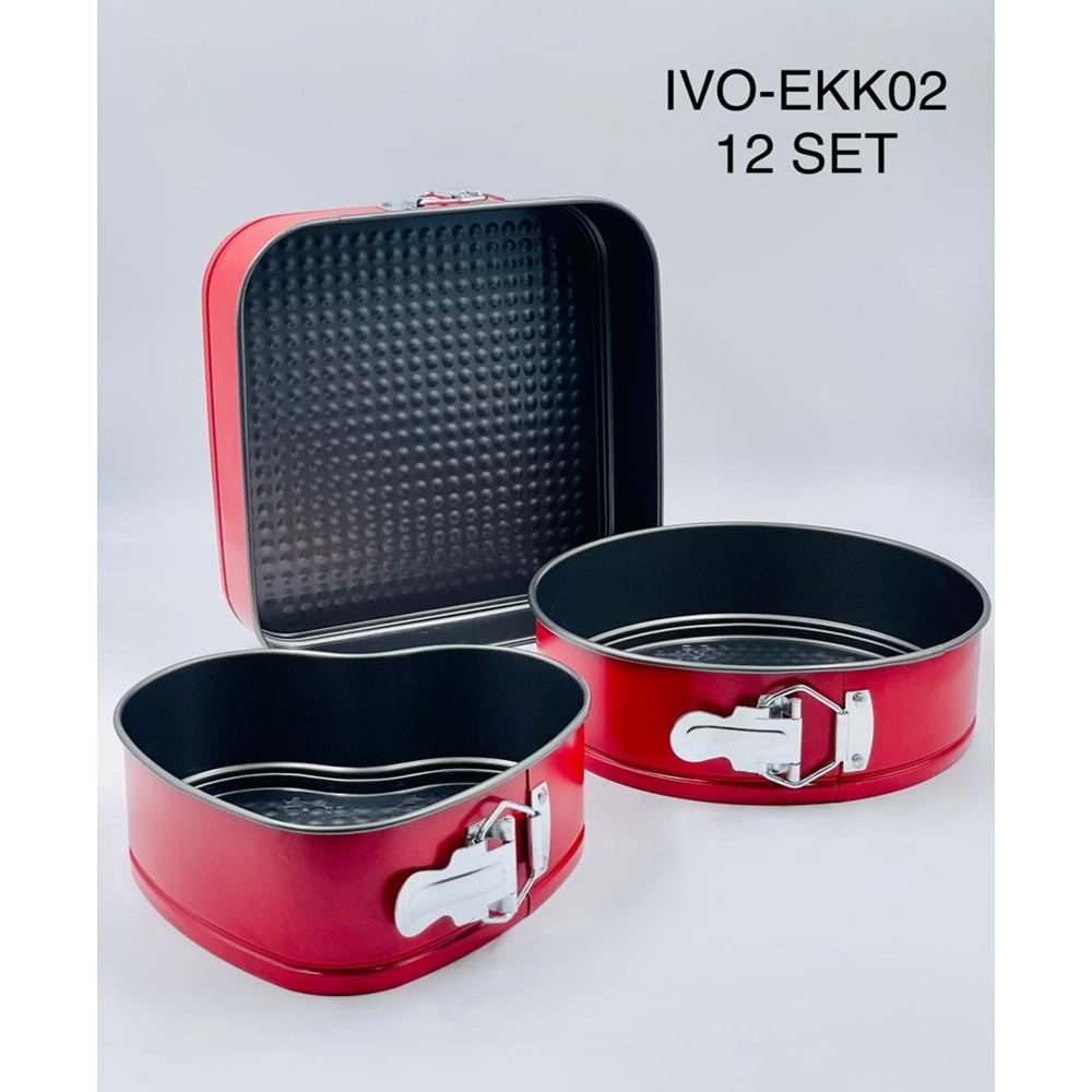 KELEPÇELİ EKK02 KEK KALIBI 3 LÜ