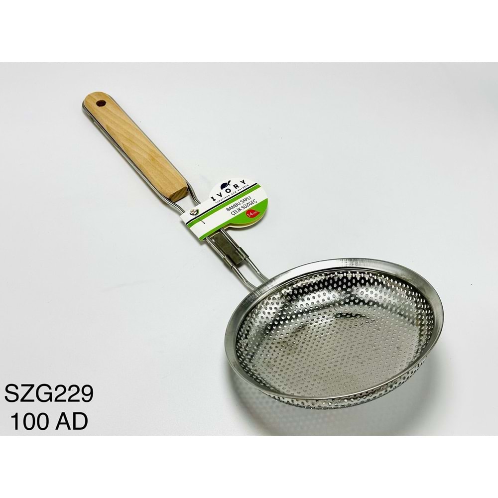 AHŞAP SZG 229 14 CM SAPLI SÜZGEÇ