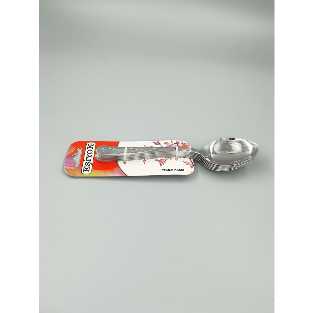 EŞİYOK DAMLA YEMEK KAŞIK 6 LI