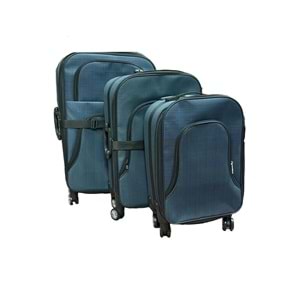 VALİZ 3 LÜ HAVLU 4 TEKER