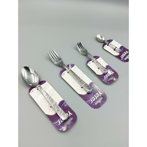 ÇİÇEKLİ YEMEK ÇATAL 6 LI PK.