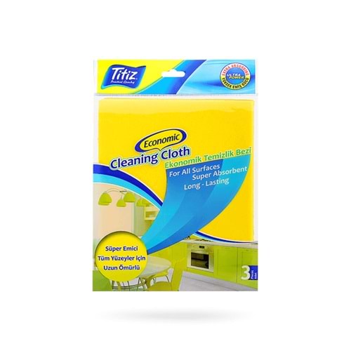 SARI TEMİZLİK BEZİ 703 TİTİZ