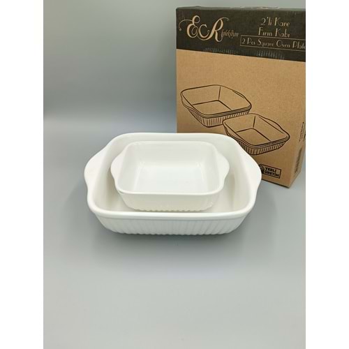 FIRIN ECR 107 2 Lİ KARE KABI