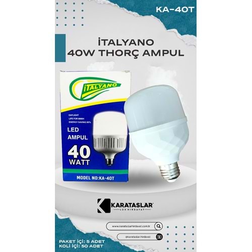 AMPUL 40 WAT İTALYANO