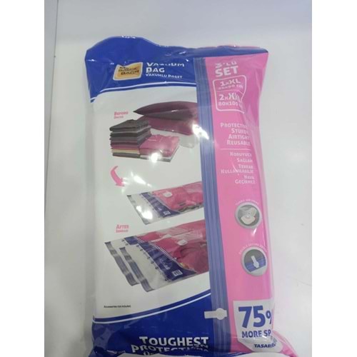 VAKUMLU HURÇ 3 LÜ SET 4 LÜ