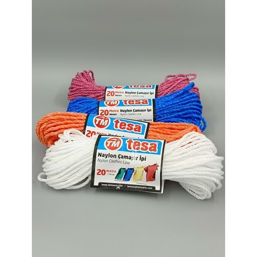 TESA 415 ÇAMAŞIR 20 MT İP 24 LÜ