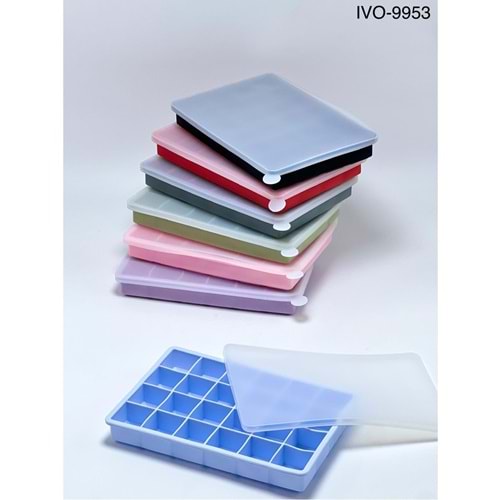 KAPAKLI 9953 KARE 24 LÜ BUZLUK