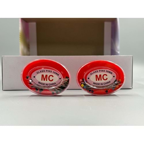 İĞNE GLASS PINS OVAL KÇK 24 LÜ
