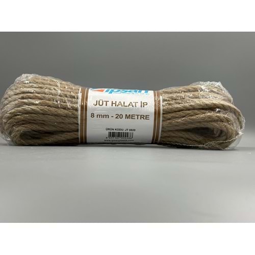 JÜT HALAT İPİ 8 MM 20 METRE İPSAN