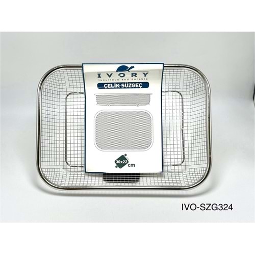 SÜZGEÇ 324 METAL 30 X 22 KARE KÇK