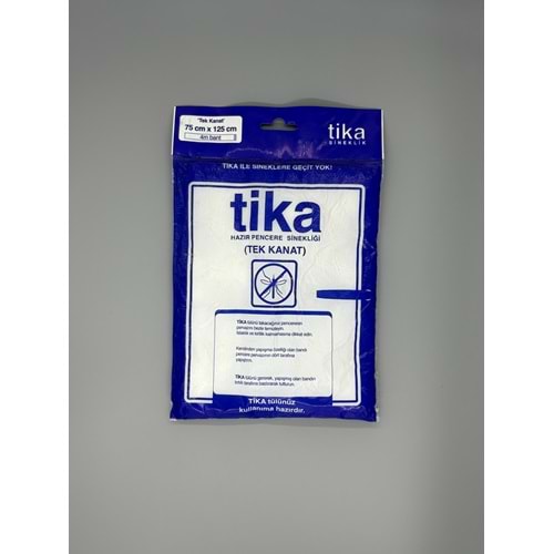 SİNEKLİK TEK KANATLI 125 X 75 TİKA