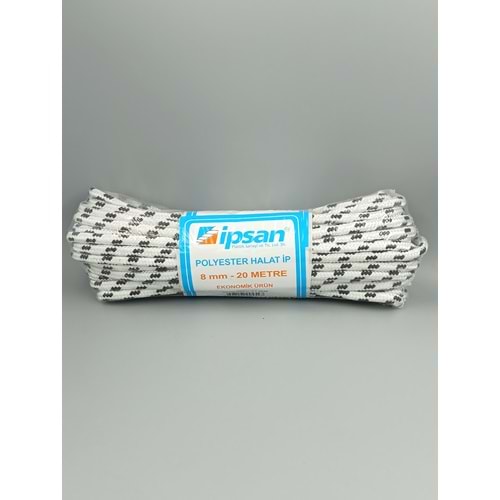 PY HALAT İPİ 8 MM 20 METRE İPSAN