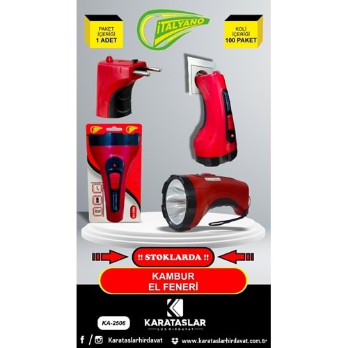 KAMBUR 2506 EL FENERİ