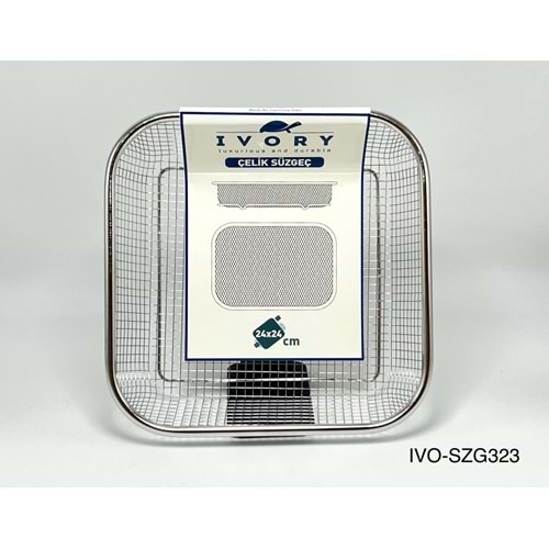SÜZGEÇ 323 METAL 24 X 24 KARE