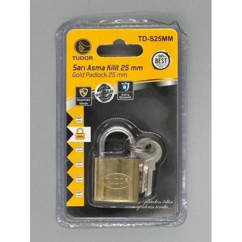 ASMA SARI 25 NO KISA KİLİT VKML