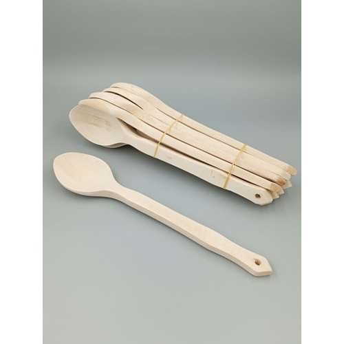 AĞAÇ KAŞIK ORTA SADE ASMALI TARAKLI