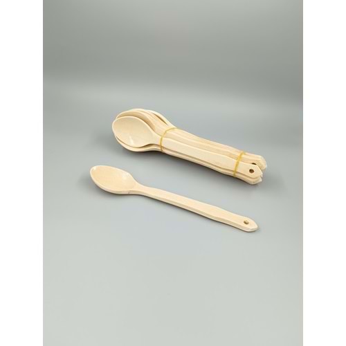 AĞAÇ KAŞIK KÜÇÜK VERNİKLİ ASMALI TARAKLI