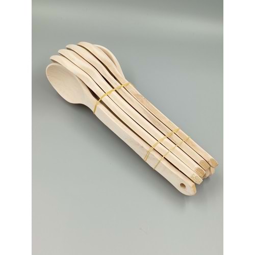 AĞAÇ KAŞIK KÜÇÜK SADE ASMALI TARAKLI