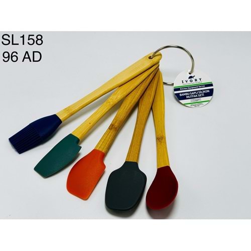 BAMBU SL158 SİLİKON 5 Lİ SET